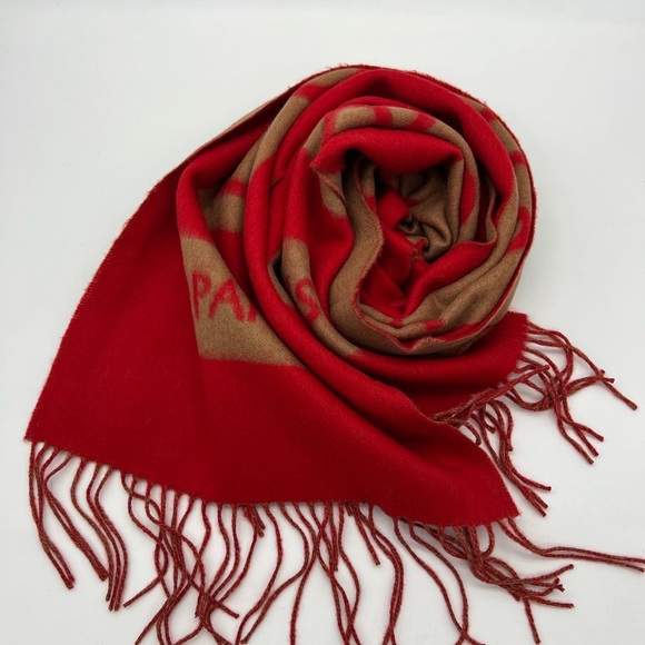 ❌SOLD❌Authentic Louis Vuitton 100% cashmere scarf - Picture 7 of 10